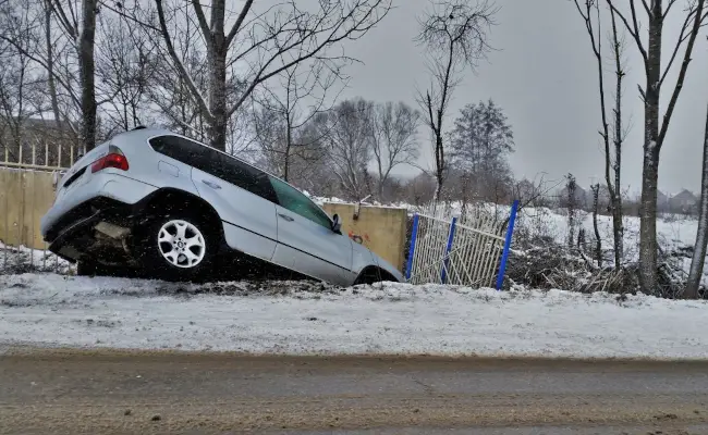 Autóbaleset télen